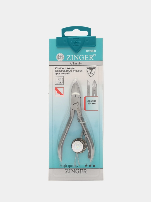 Кусачки для ногтей педикюрные Zinger ME-45-S LJ