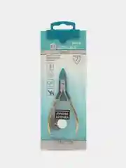Кусачки для кожи Zinger MC-350 HG SH ручной заточки, с пластиковым футляром, золотистые