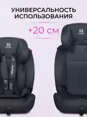 Автокресло детское Farfello YKO-921N, серое, группа I/II/III, 9-36 кг