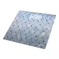 Серый весы напольные электронные MARTA MT-SC3602 30х30см с индикатором температуры