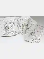 Раскраски детские 3 шт "Мегадлинная раскраска" с игрой-ходилкой. Проф-Пресс