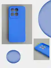 Синий чехол для Honor X6b, (хонор х6б), цветная накладка