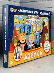 Учимся считать азбука ходилка Синий Трактор герои мультяшки