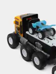 Игрушечный Автовоз, инерционный + 2 машинки-квадроцикла