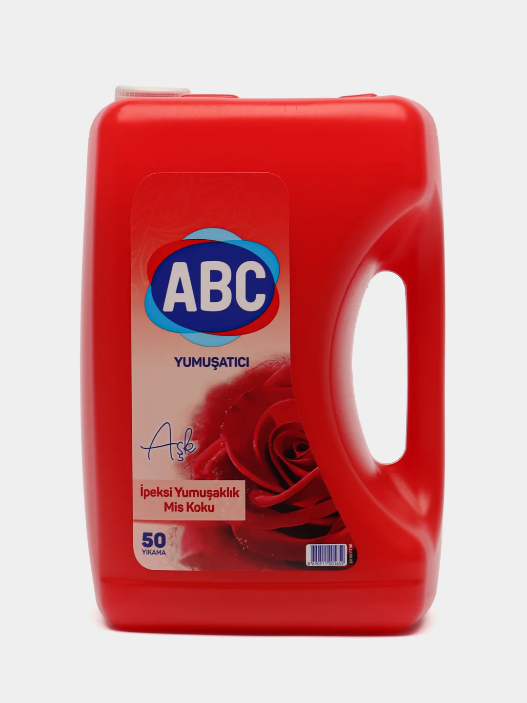 Красный abc кондиционер-ополаскиватель для белья, 5 литров