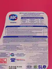 Розовый abc кондиционер-ополаскиватель для белья, 5 литров
