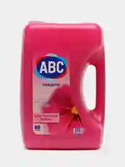 Розовый abc кондиционер-ополаскиватель для белья, 5 литров