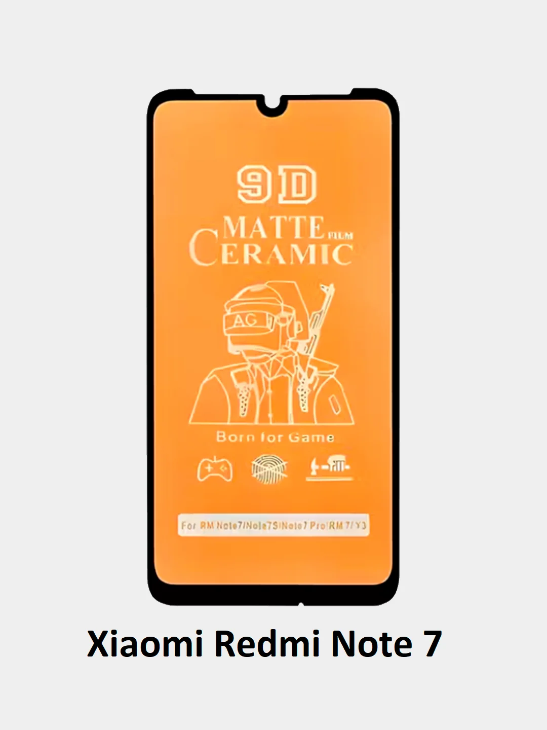 Защитное стекло Xiaomi Redmi Note 9 Pro, Note 9, Note 7,8 Pro,9A,9C,9T, 10C матовое гибкое