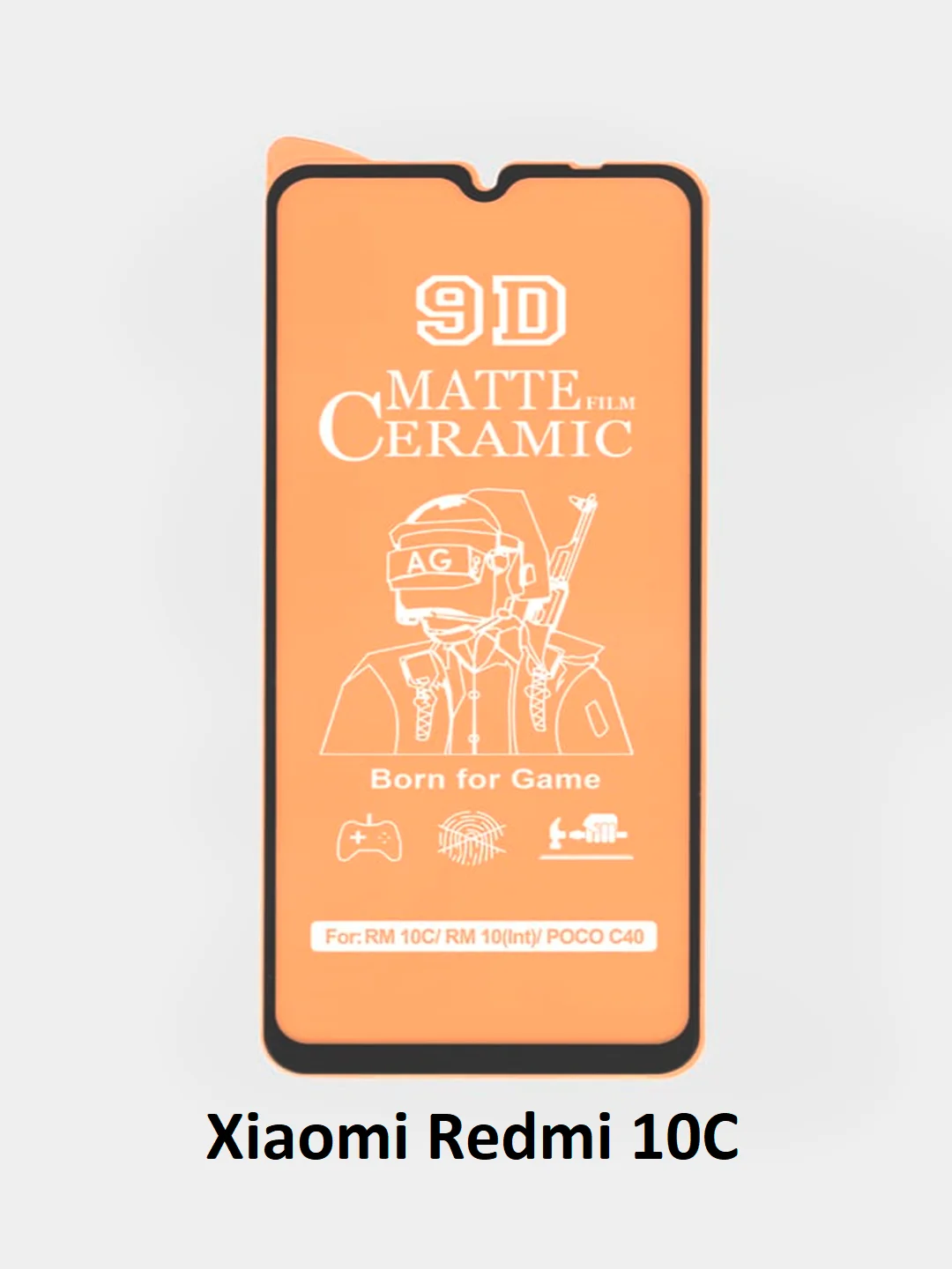 Защитное стекло Xiaomi Redmi Note 9 Pro, Note 9, Note 7,8 Pro,9A,9C,9T, 10C матовое гибкое