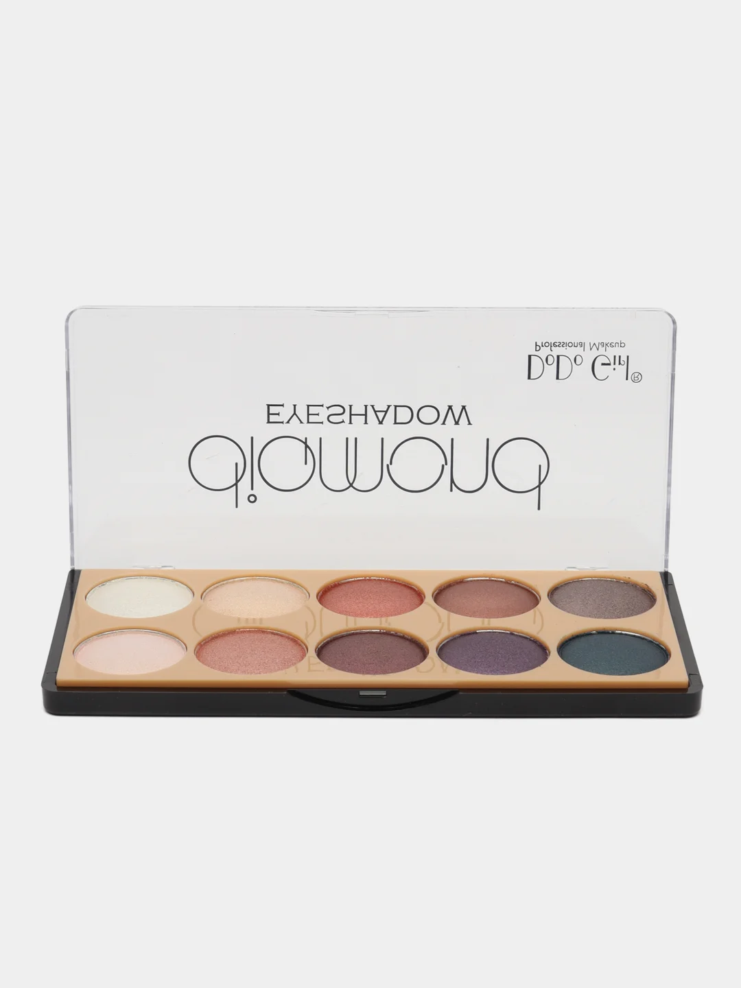 Палетка теней для глаз DoDo Girl Diamond Eyeshadow, 10 оттенков
