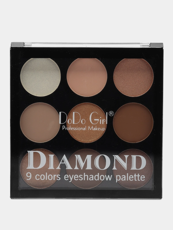 Палетка теней для глаз DoDo Girl Diamond Eyeshadow Palette, 9 оттенков