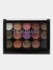 Палетка теней для глаз DoDo Girl 3D Diamond Eyeshadow, 15 оттенков
