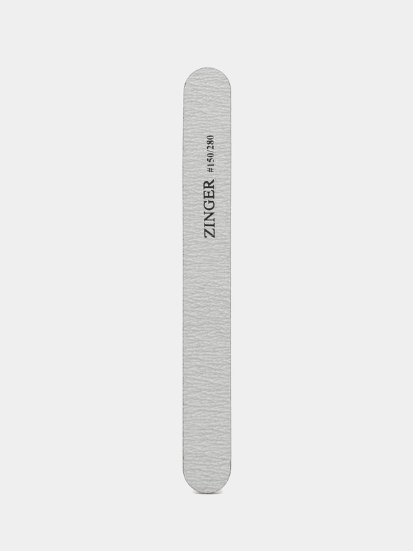 Пилка абразивная для ногтей двусторонняя Zinger UT-401С, 150/280 грит