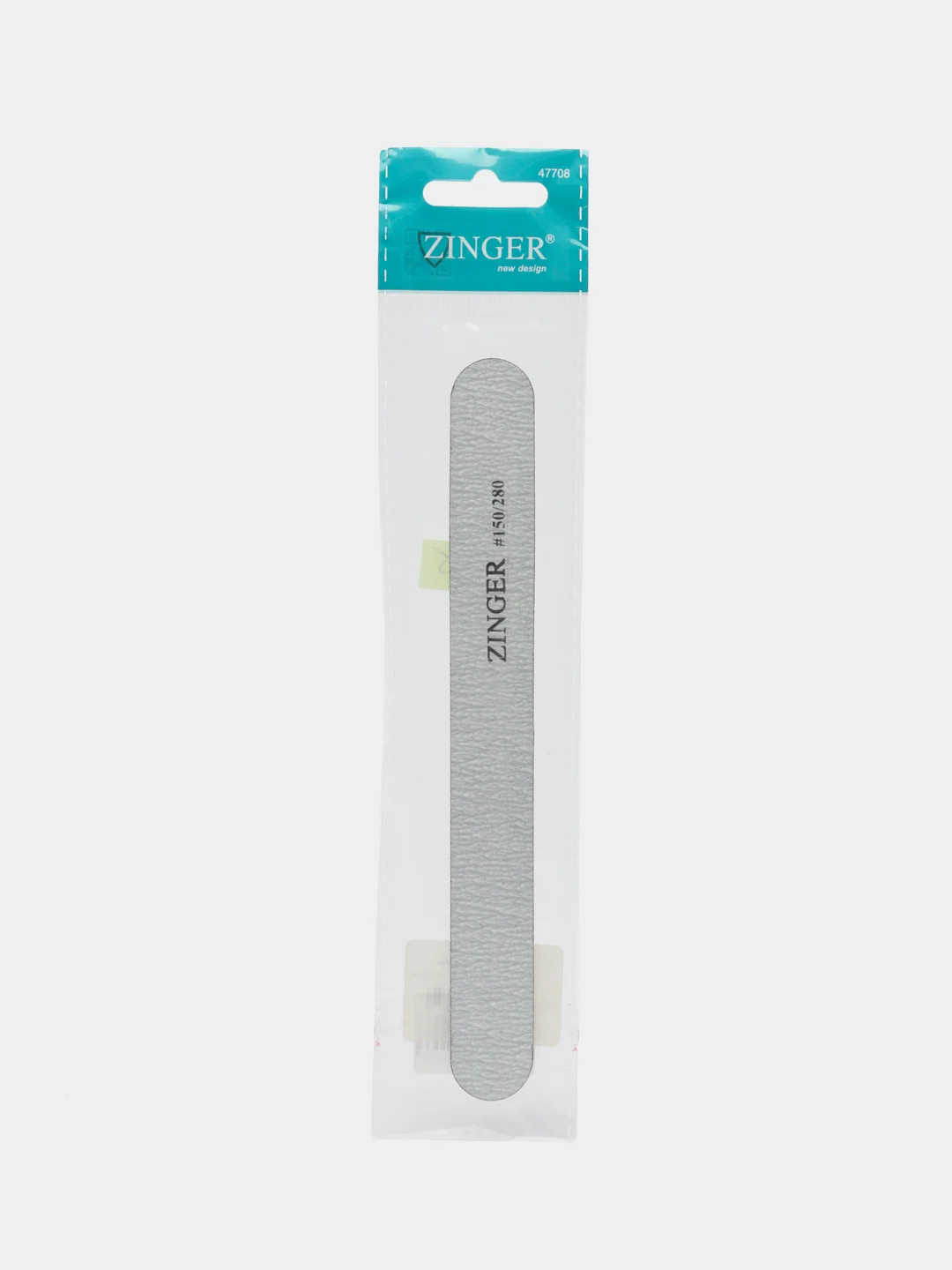 Пилка абразивная для ногтей двусторонняя Zinger UT-401С, 150/280 грит