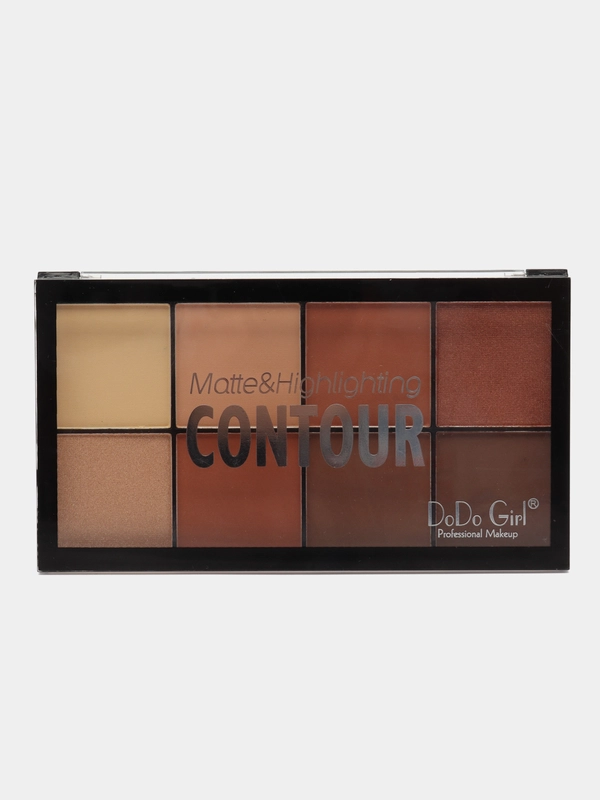 Профессиональные тени DoDo Girl Matte and Highlight Contour, 8 цветов