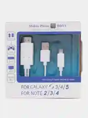 MHL HDMI адаптер MHL Micro USB к HDMI UProgect (Micro 11 pin USB) S3/S4/S5/Note2/3/4