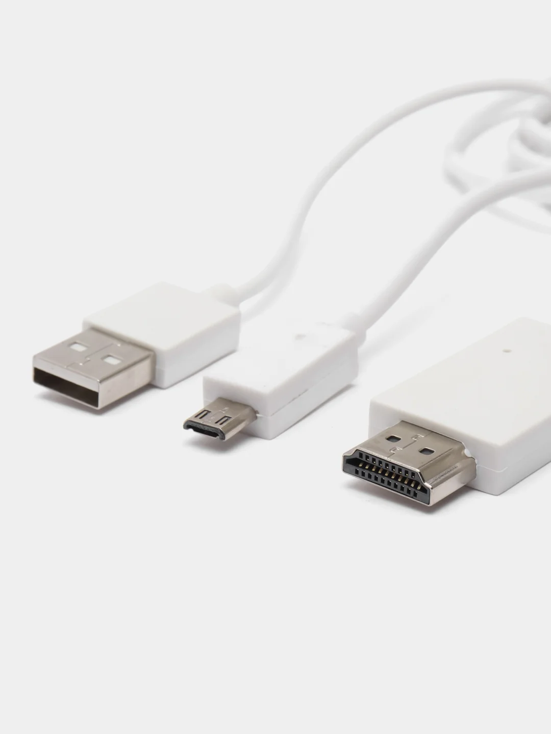 MHL HDMI адаптер MHL Micro USB к HDMI UProgect (Micro 11 pin USB) S3/S4/S5/Note2/3/4