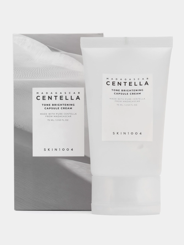 Капсульный осветляющий крем с центеллой SKIN1004 Madagascar Centella Capsule Cream, 75 мл