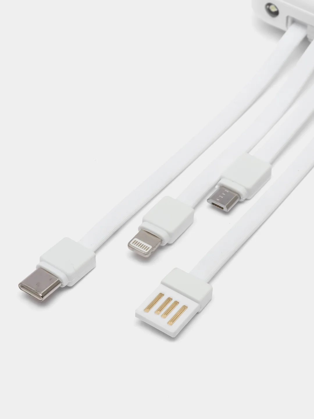 Внешний аккумулятор Ansty AP- 023LightningUSBUSB Type-CmicroUSB, 10000 мАч