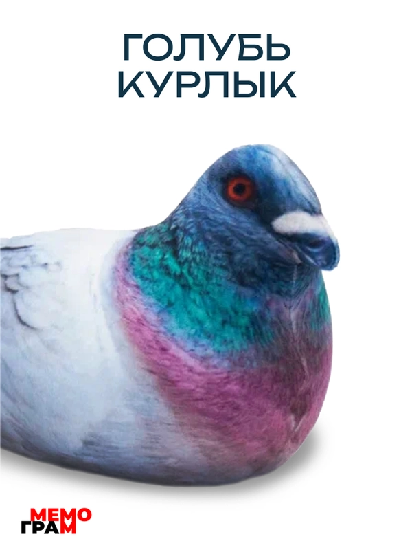 Мягкая игрушка антистресс Голубь