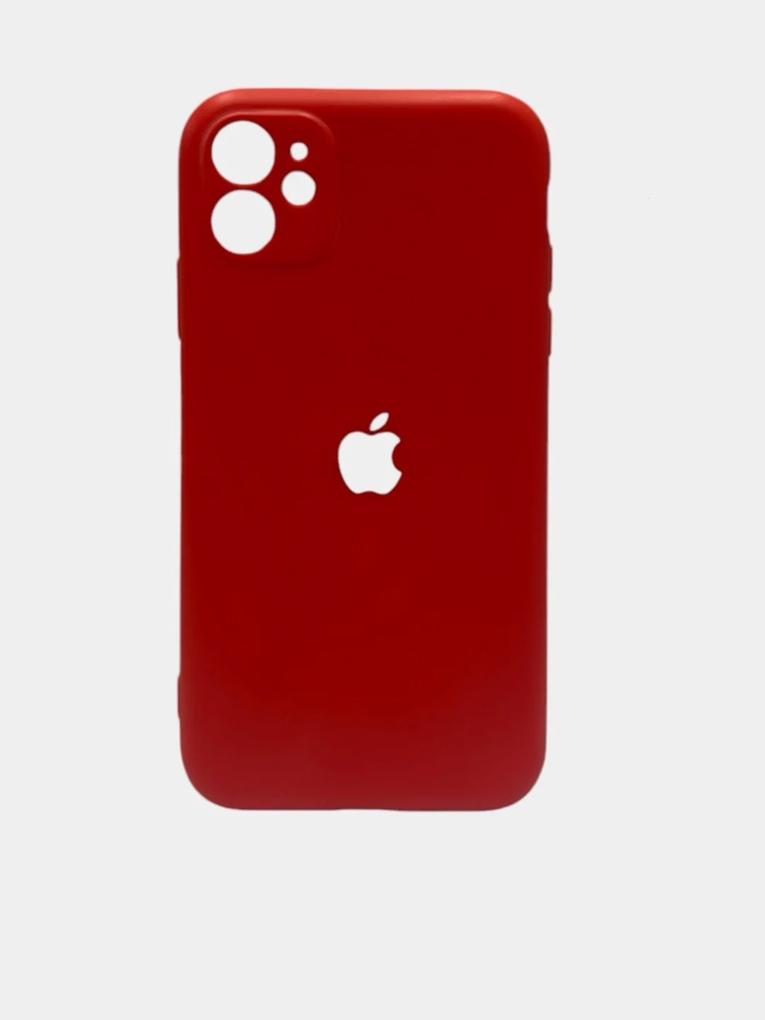 Красный чехол Soft - Touch для iPhone 11