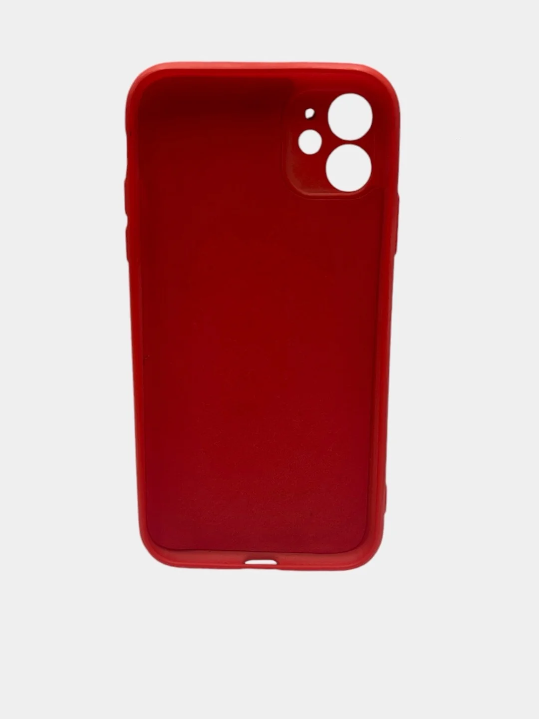 Красный чехол Soft - Touch для iPhone 11