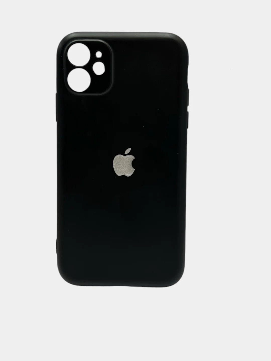 Черный чехол Soft - Touch для iPhone 11