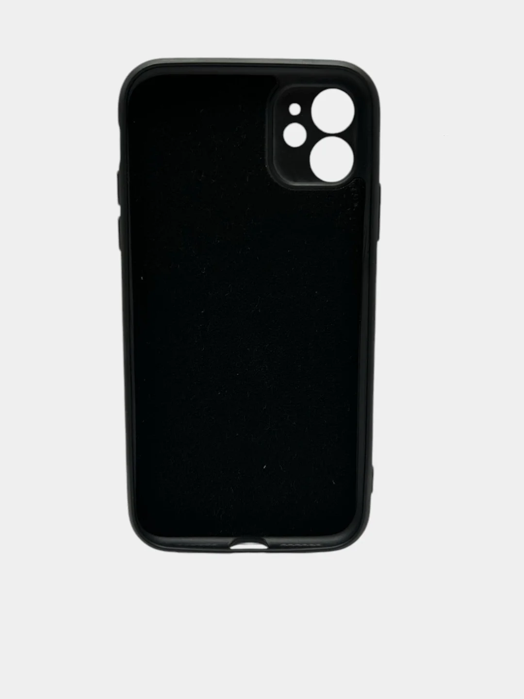 Черный чехол Soft - Touch для iPhone 11