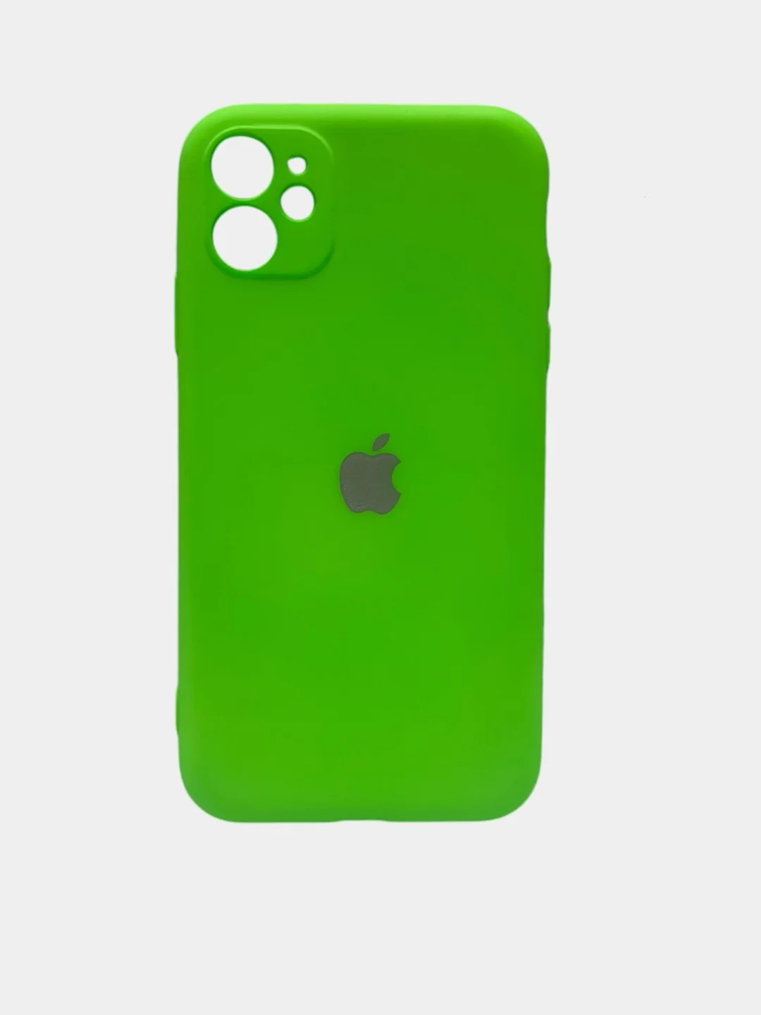 Салатовый чехол Soft - Touch для iPhone 11