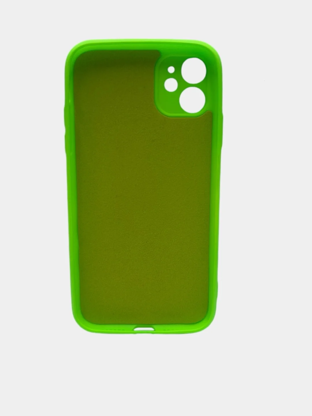 Салатовый чехол Soft - Touch для iPhone 11
