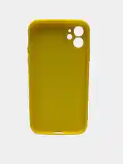 Желтый чехол Soft - Touch для iPhone 11