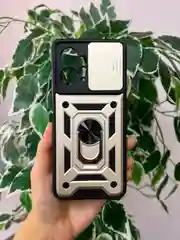 Золотой чехол противоударный armors для Xiaomi Redmi Note 12 4G / Редми Нот 12 4G с защитой камеры