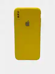 Желтый чехол Soft - Touch для iPhone  XS Max