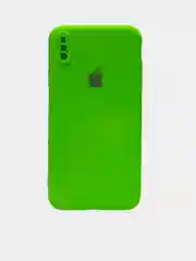 Салатовый чехол Soft - Touch для iPhone  XS Max