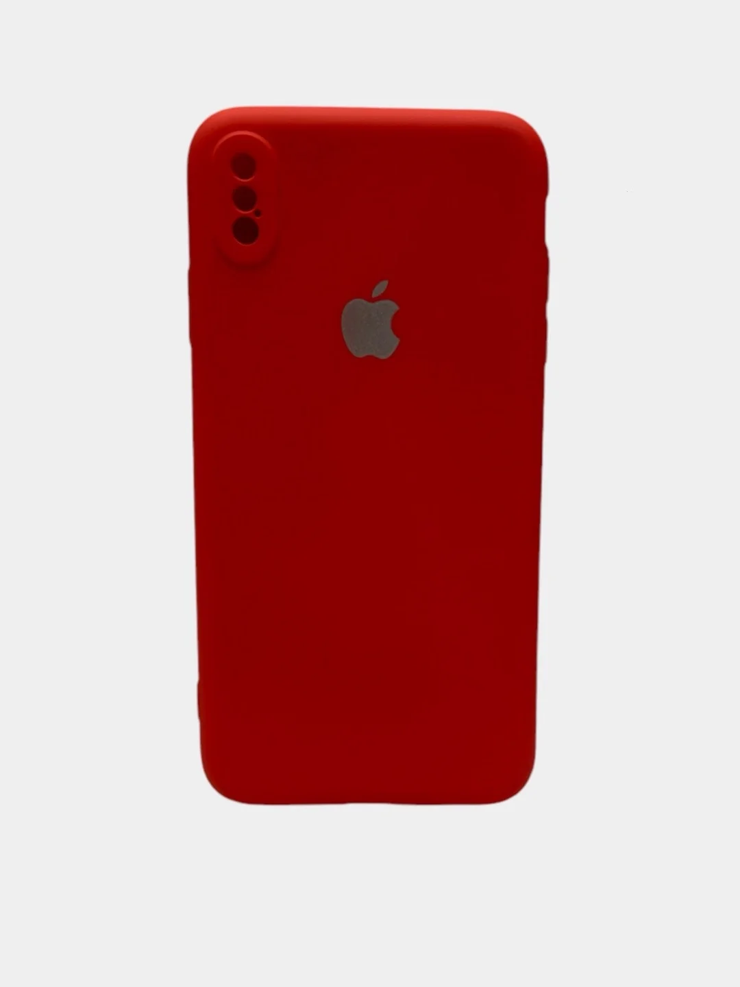 Красный чехол Soft - Touch для iPhone  XS Max