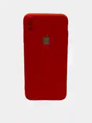 Красный чехол Soft - Touch для iPhone  XS Max