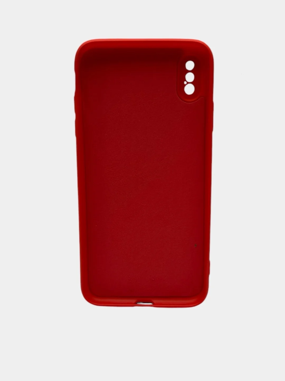 Красный чехол Soft - Touch для iPhone  XS Max