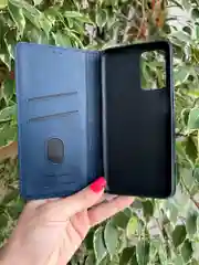 Синий чехол книжка elitcase для Oppo A55 и A16 / Оппо А55 и А16