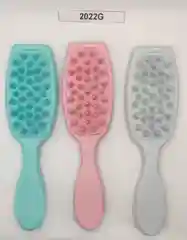 Массажная расческа с силиконовыми зубчиками