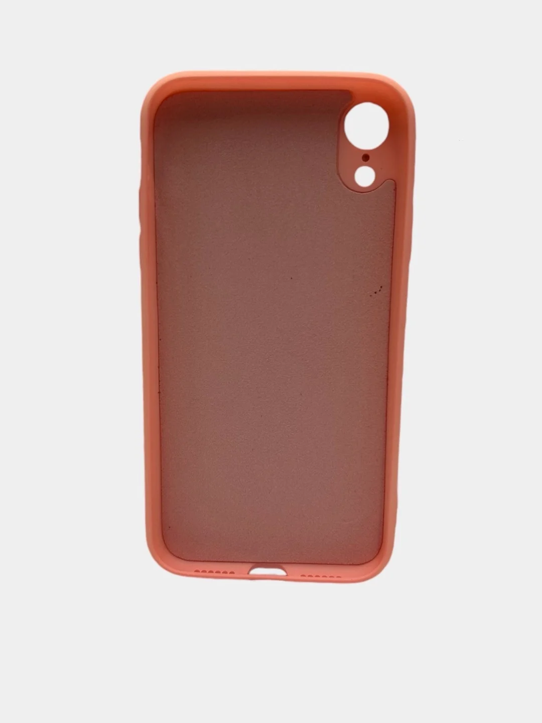 Кораллово-розовый чехол Soft - Touch для iPhone XR