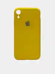 Желтый чехол Soft - Touch для iPhone XR