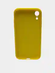 Желтый чехол Soft - Touch для iPhone XR