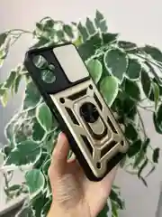 Золотой чехол противоударный armors для Tecno Spark 9 Pro / Техно Спарк 9 Про с защитой камеры