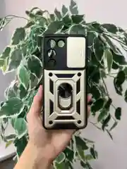 Золотой чехол противоударный armors для Vivo V30 Lite 4G / Виво В30 Лайт 4G с защитой камеры