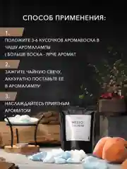 Аромавоск "Peach Nectar, Golden Santal & Tonka", 70 гр