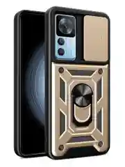 Золотой чехол противоударный armors для Xiaomi 12T и 12T Pro/Сяоми 12Т и 12Т Про с защитой камеры
