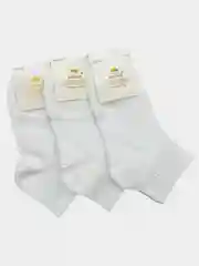 Носки детские белые однотонные