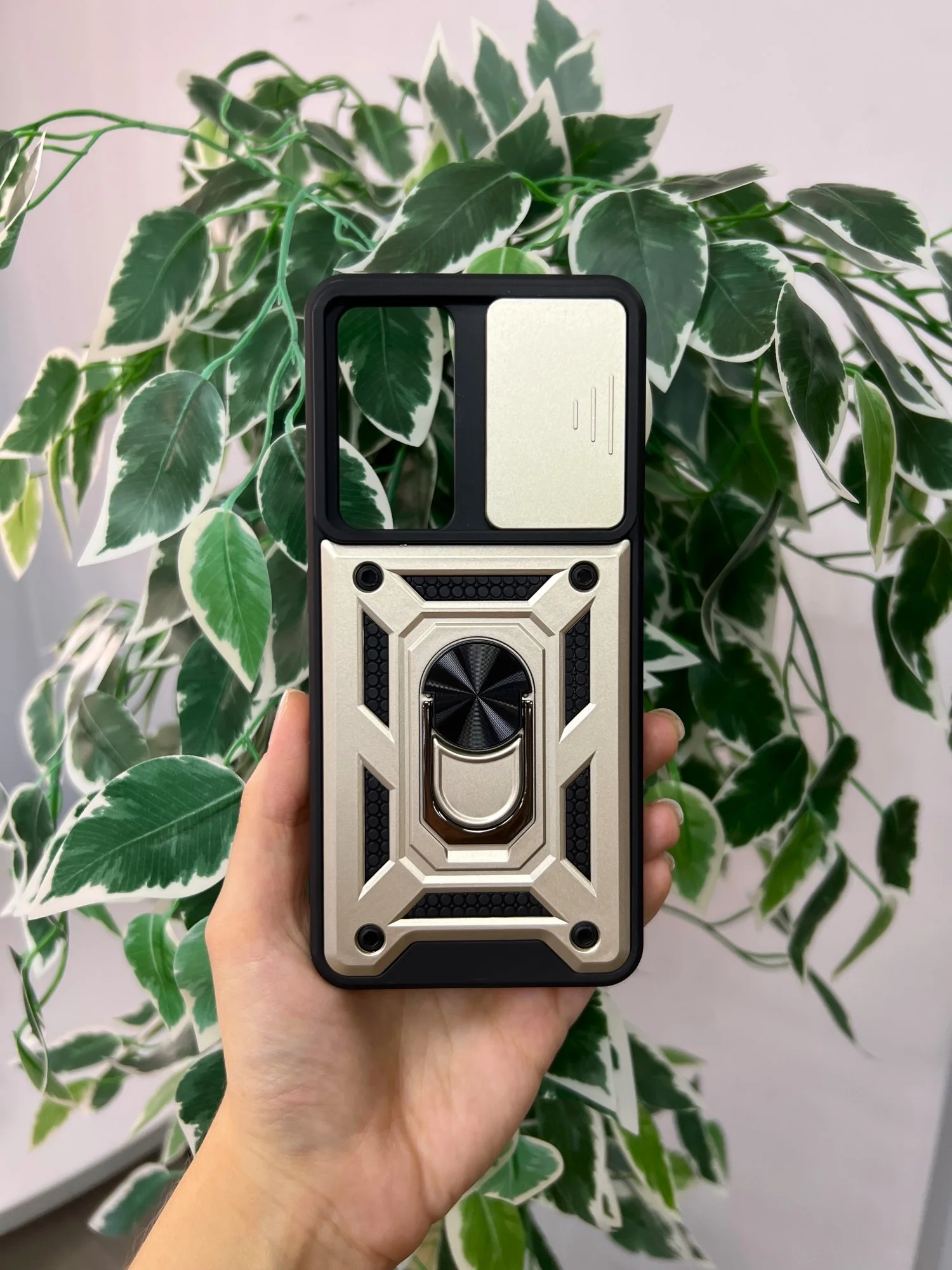 Золотой чехол противоударный armors для Xiaomi 12T и 12T Pro/Сяоми 12Т и 12Т Про с защитой камеры