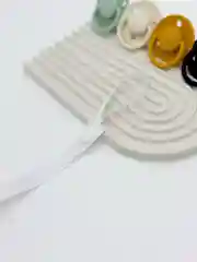 Белый держатель для соски, пустышки, прорезывателя, клипса с зажимом