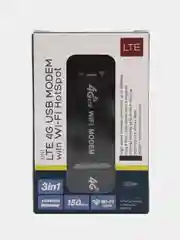 LTE 4G USB Модем с WiFi Hot Spot черный